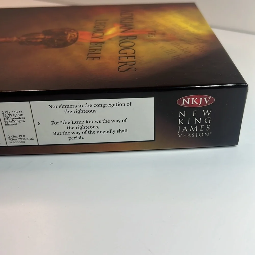 Coming soon:  The Adrian Rogers Legacy Bible | New King James Version (NKJV)